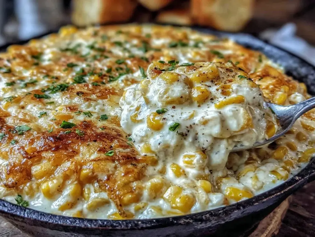 creamy Southern creamed corn - featured image