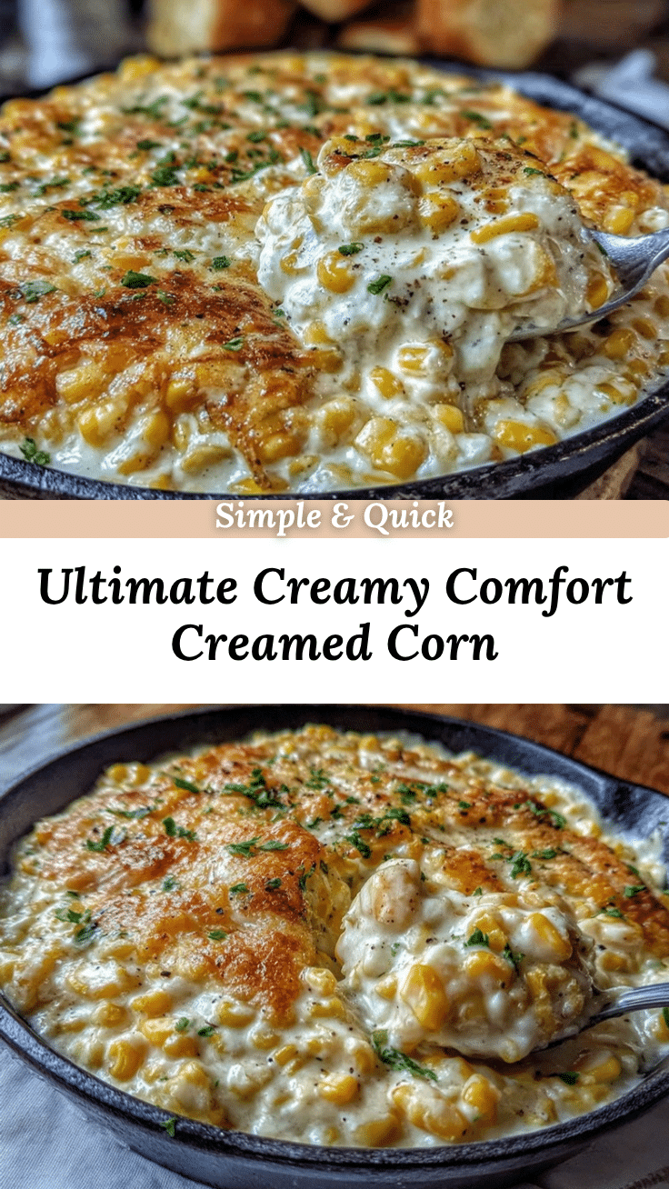 creamy Southern creamed corn recipe
