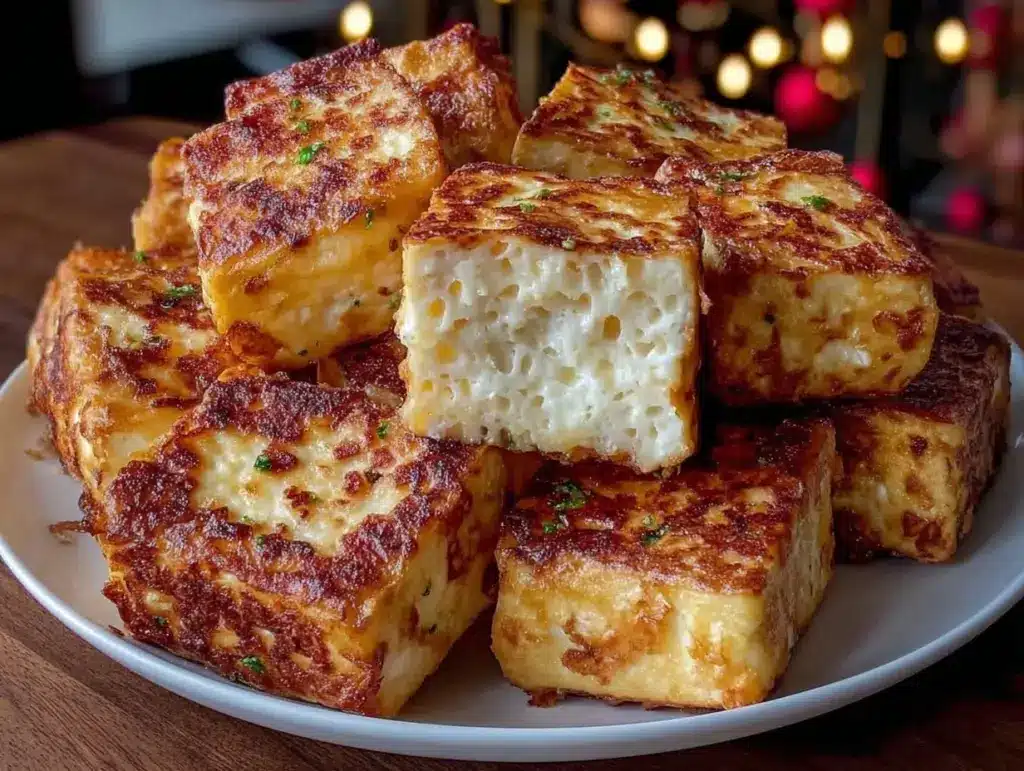 crispy air fried tofu - featured image