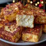 crispy air fried tofu - featured image