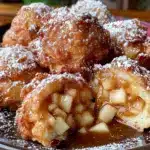 crispy apple pie bombs - featured image