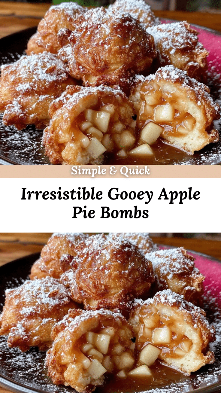 crispy apple pie bombs recipe