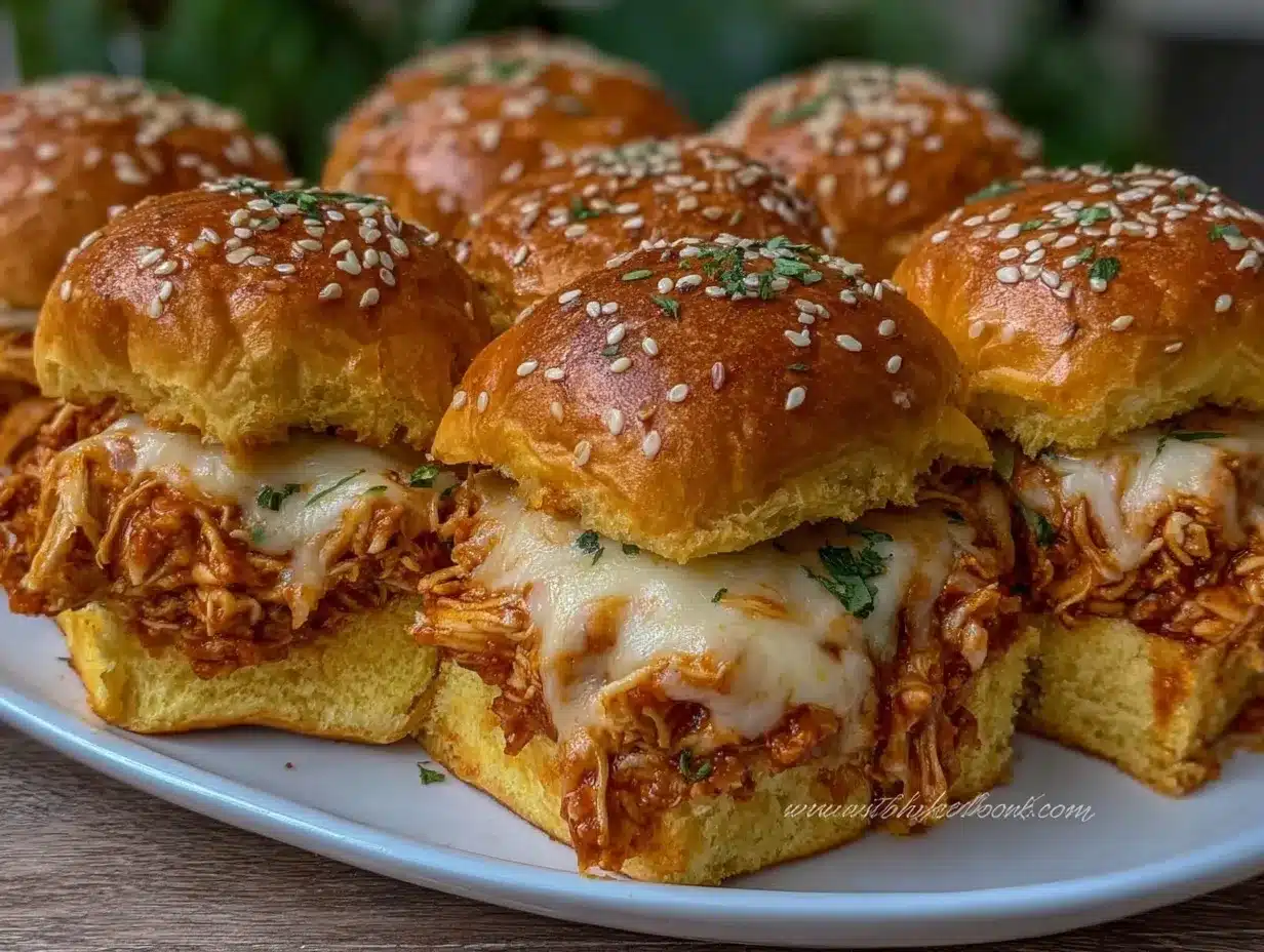 crispy chicken Parmesan sliders preparation steps