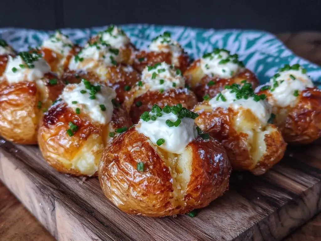 Crispy Mini Baked Potatoes - featured image