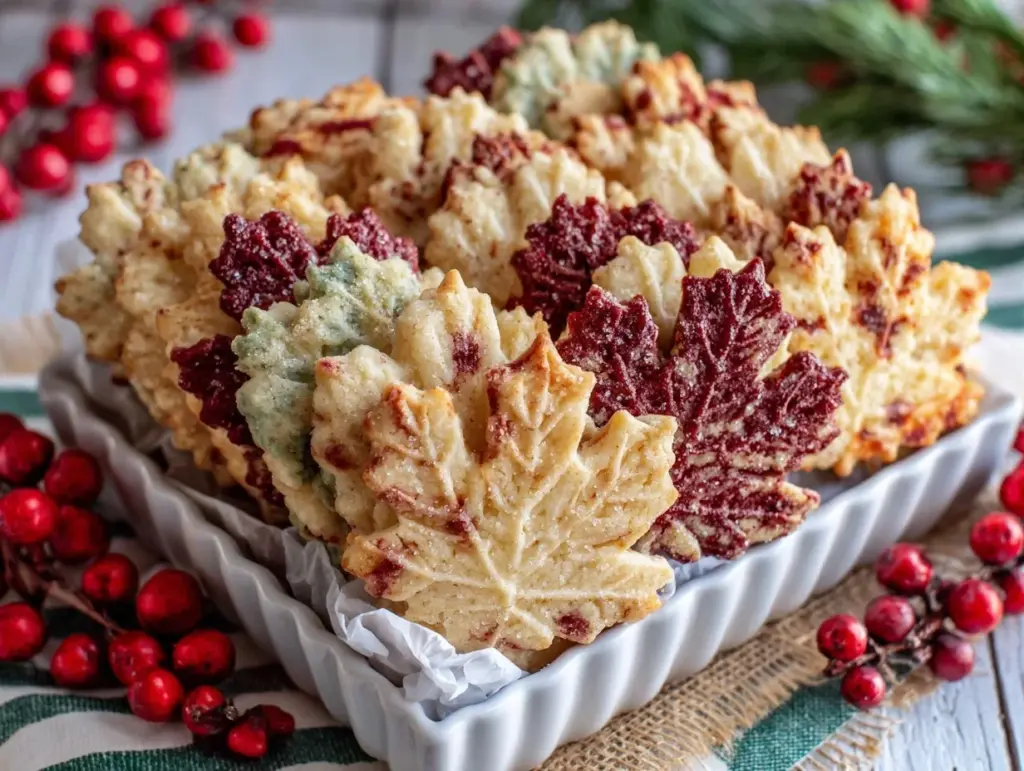 Fall Leaf Cut Out Cookies - featured image