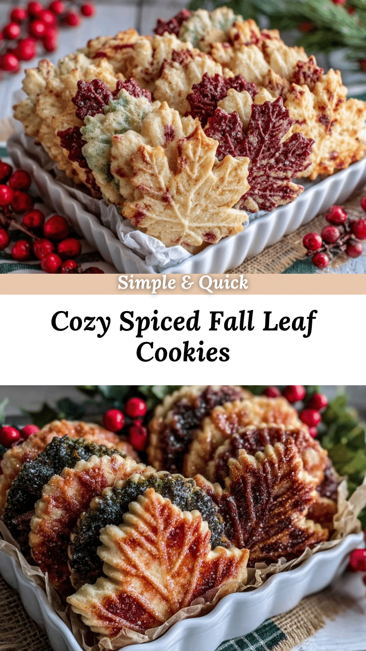 Fall Leaf Cut Out Cookies recipe