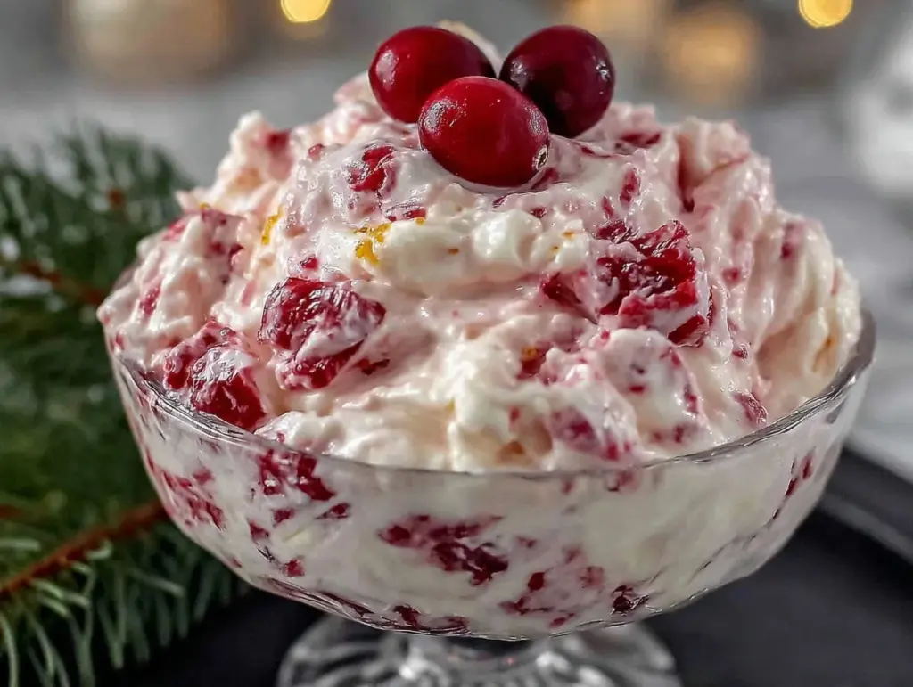 Fluffy Cranberry Salad - featured image