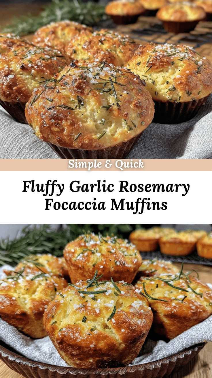 focaccia muffins recipe