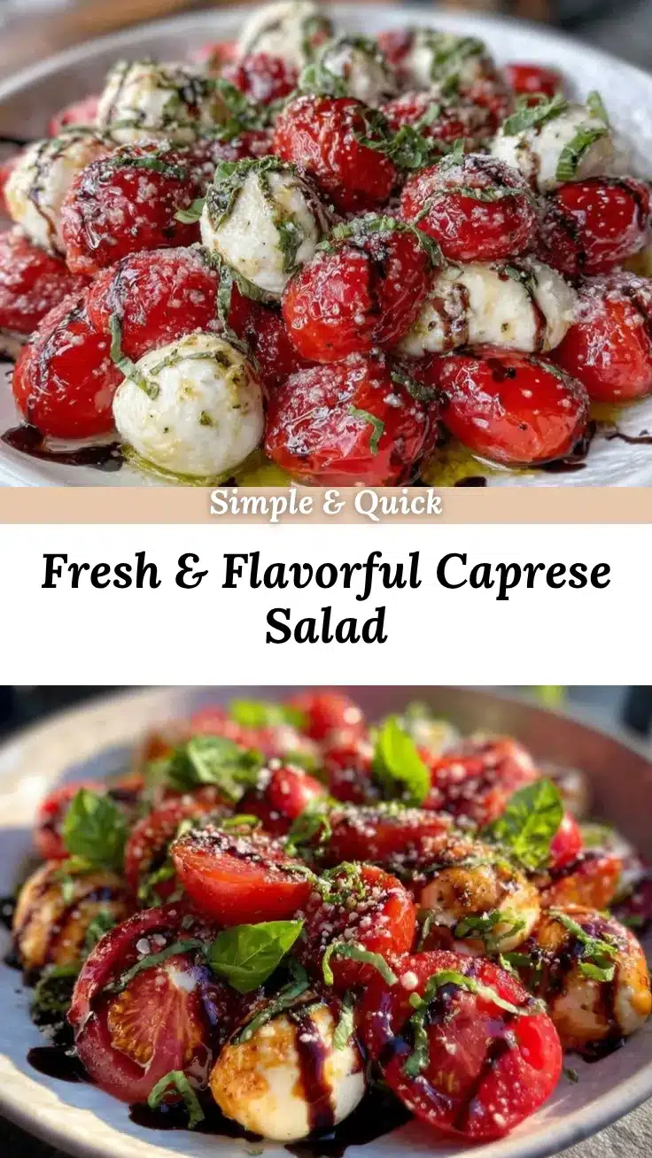 fresh Caprese salad recipe