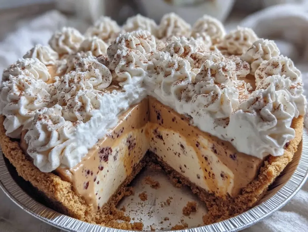 gingerbread cream pie - featured image