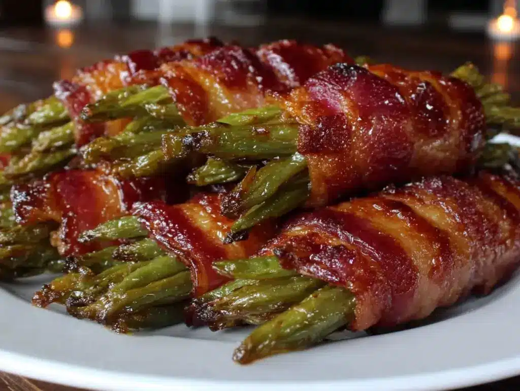 green bean bacon bundles - featured image