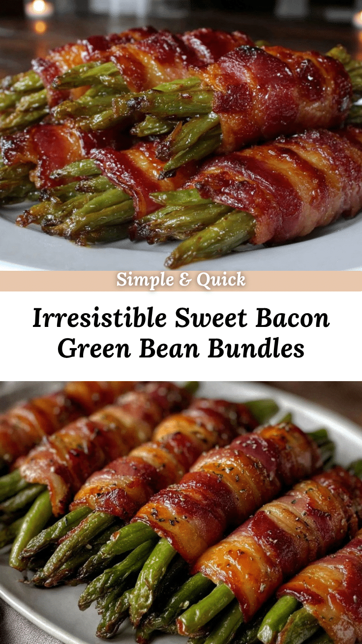 green bean bacon bundles recipe