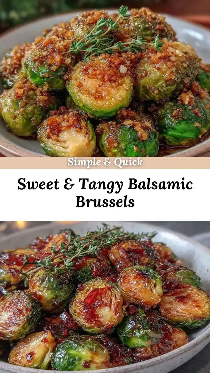 honey balsamic Brussels sprouts recipe