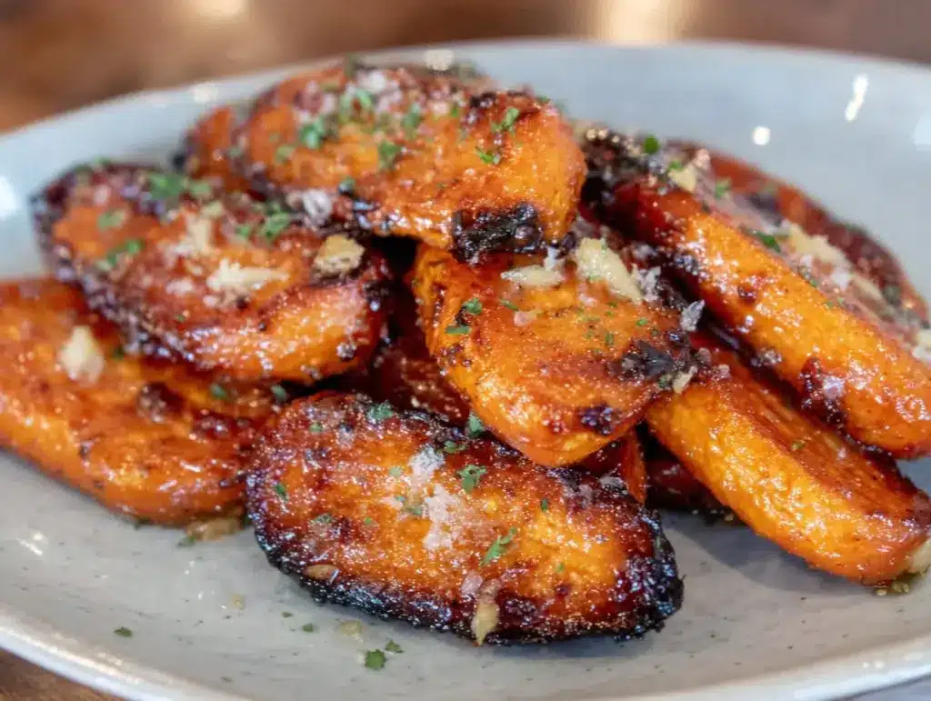 honey butter glazed carrots - featured image