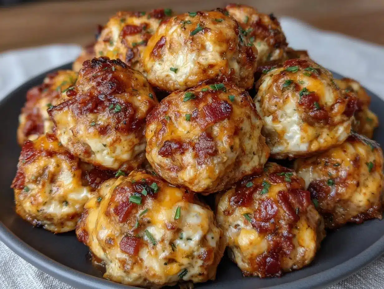 jalapeño popper sausage balls preparation steps