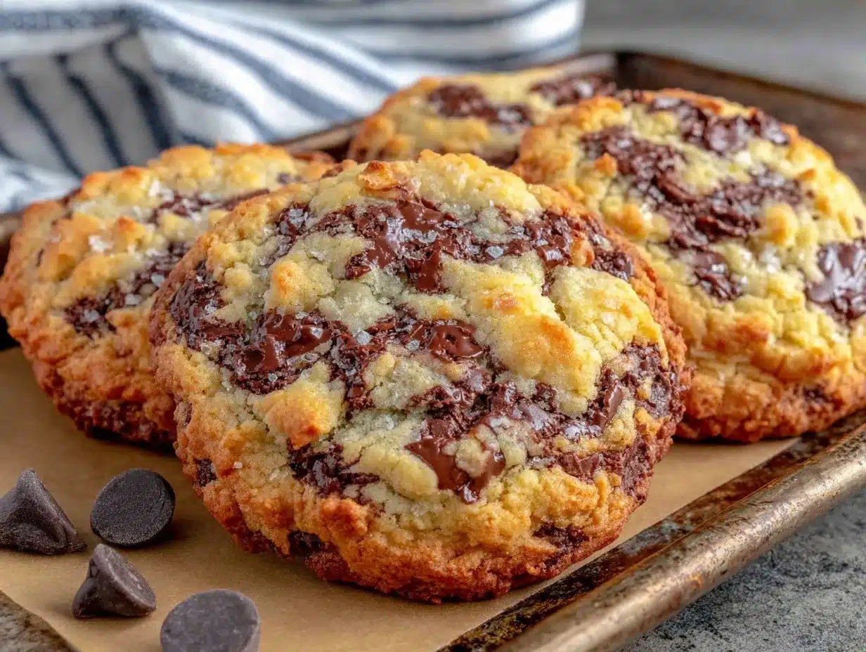 Levain Bakery Chocolate Chip Cookies preparation steps