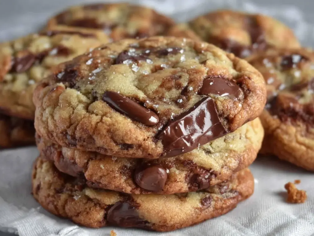 loaded chocolate chip cookies - featured image