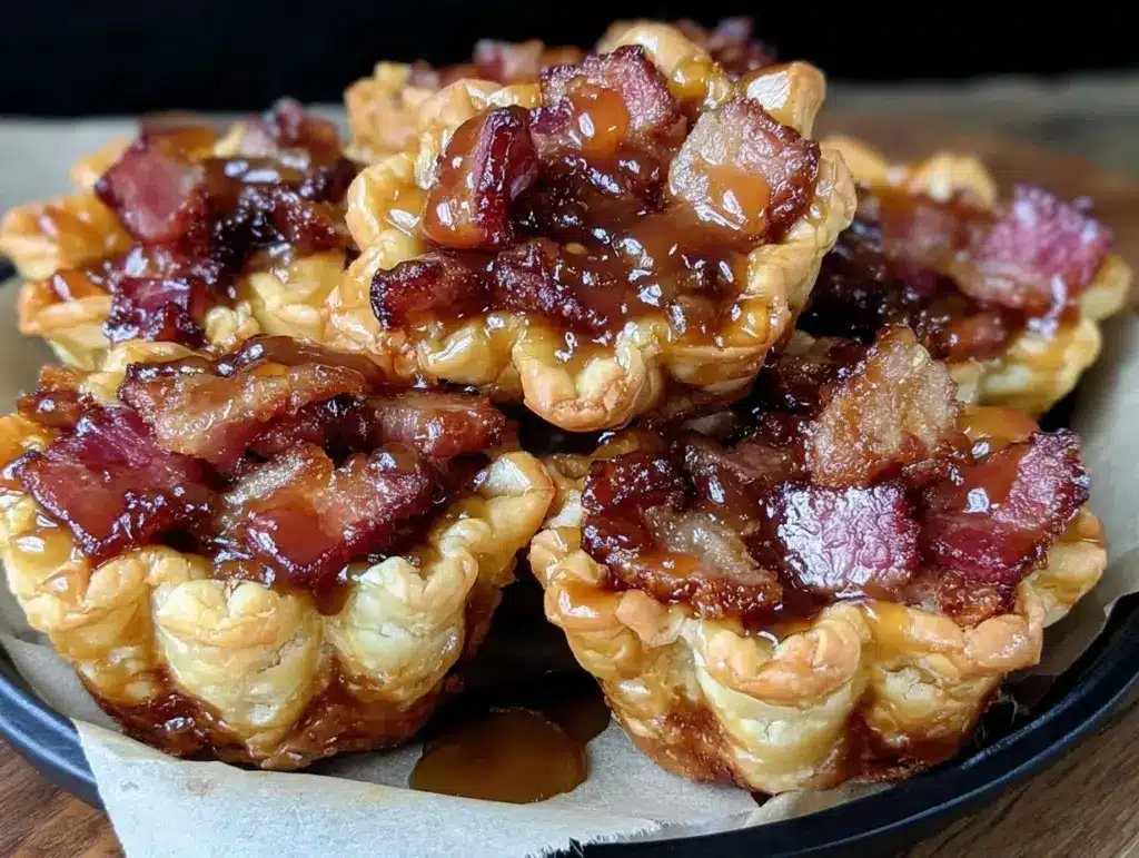 maple caramel bacon crack bites - featured image
