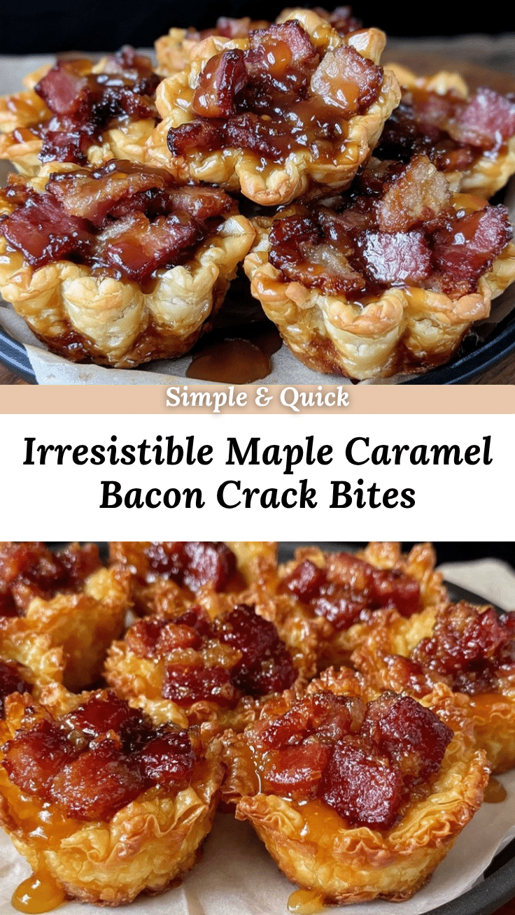 maple caramel bacon crack bites recipe
