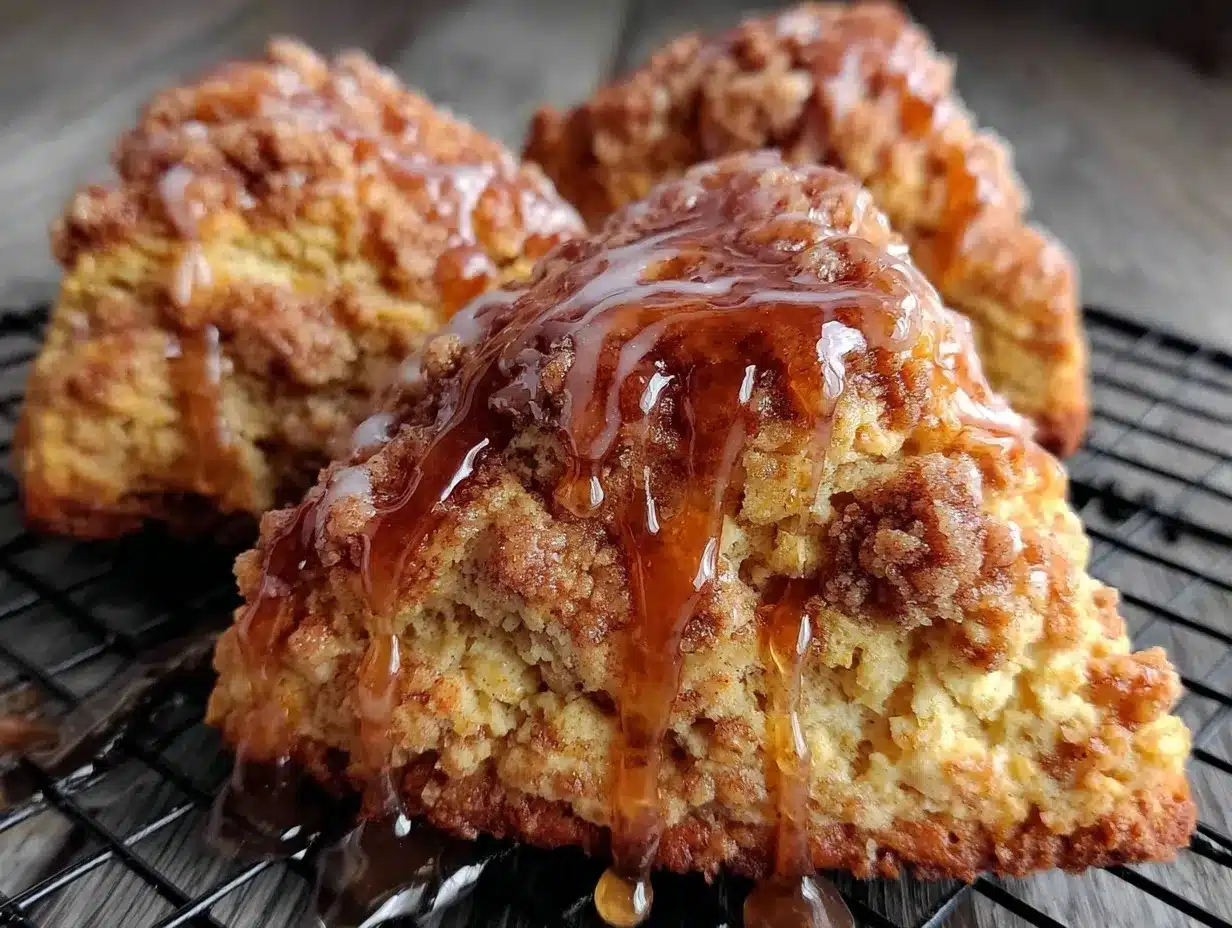 maple glazed scones preparation steps