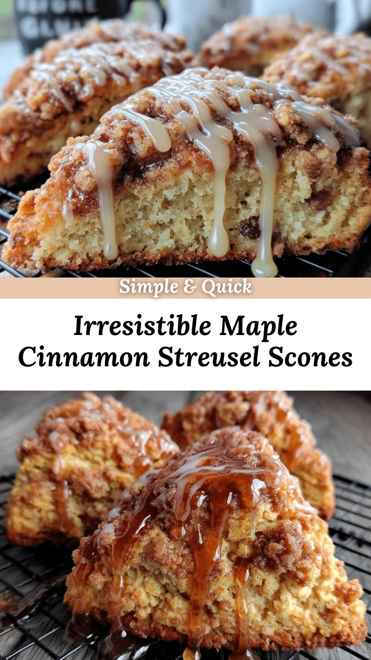 maple glazed scones recipe