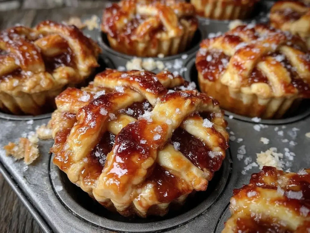 mini apple pies - featured image