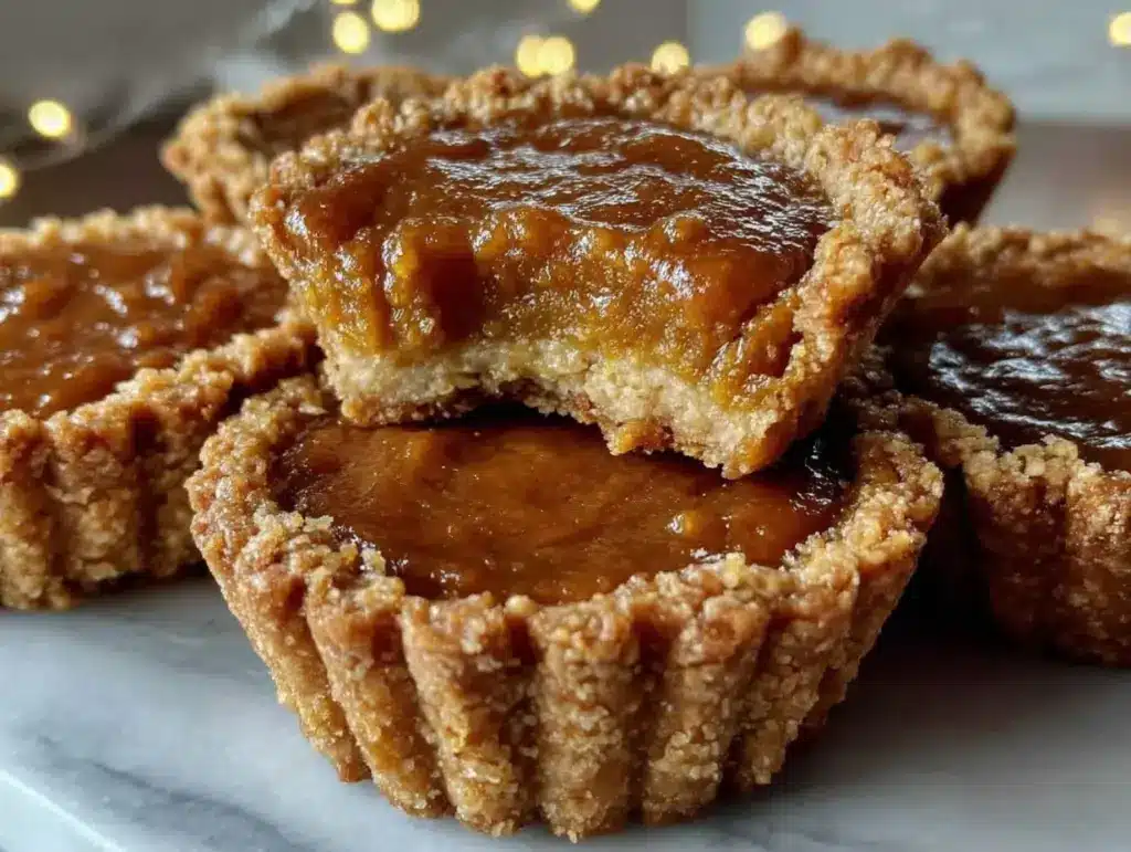 mini pumpkin pies - featured image