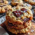 oatmeal chocolate chip cookies - featured image