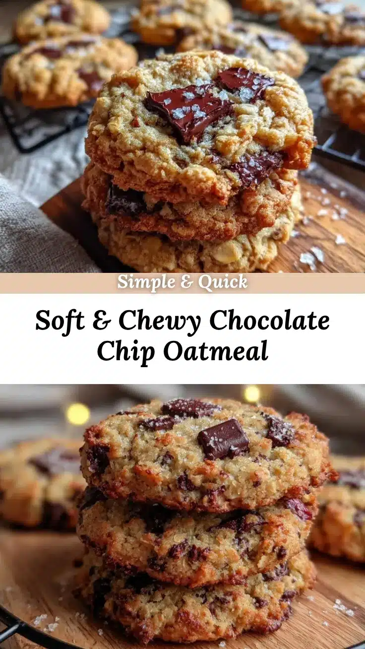 oatmeal chocolate chip cookies recipe