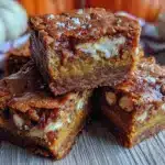 pumpkin blondies - featured image