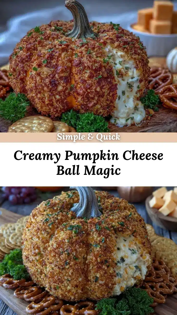 pumpkin cheese ball recipe