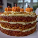 pumpkin layer cake - featured image