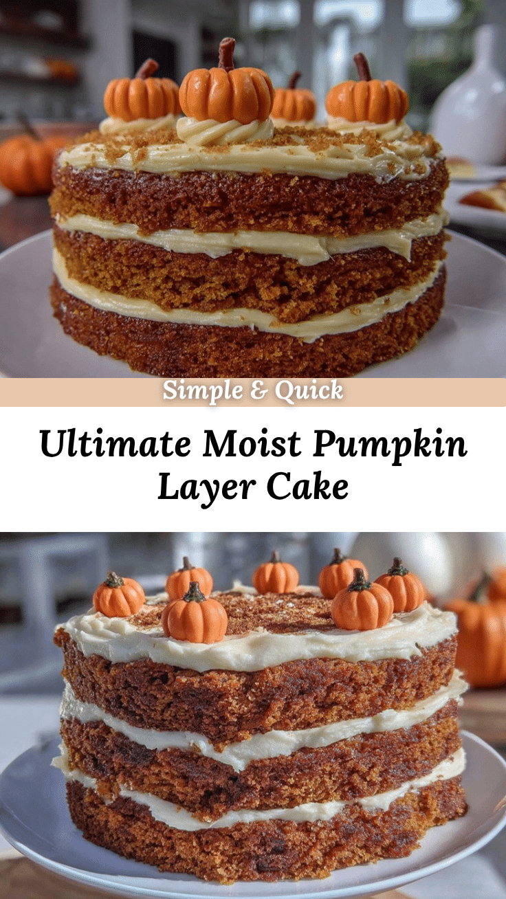 pumpkin layer cake recipe