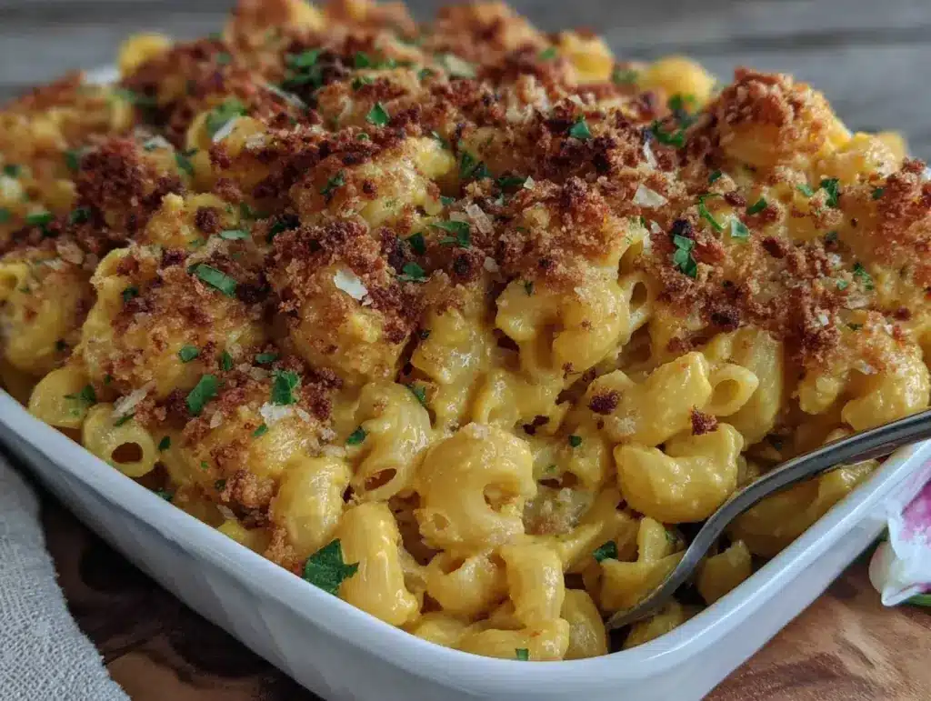 pumpkin mac and cheese - featured image