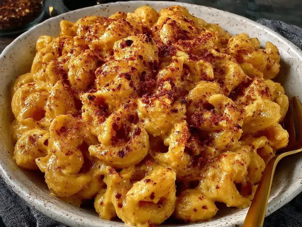 pumpkin mac and cheese - featured image