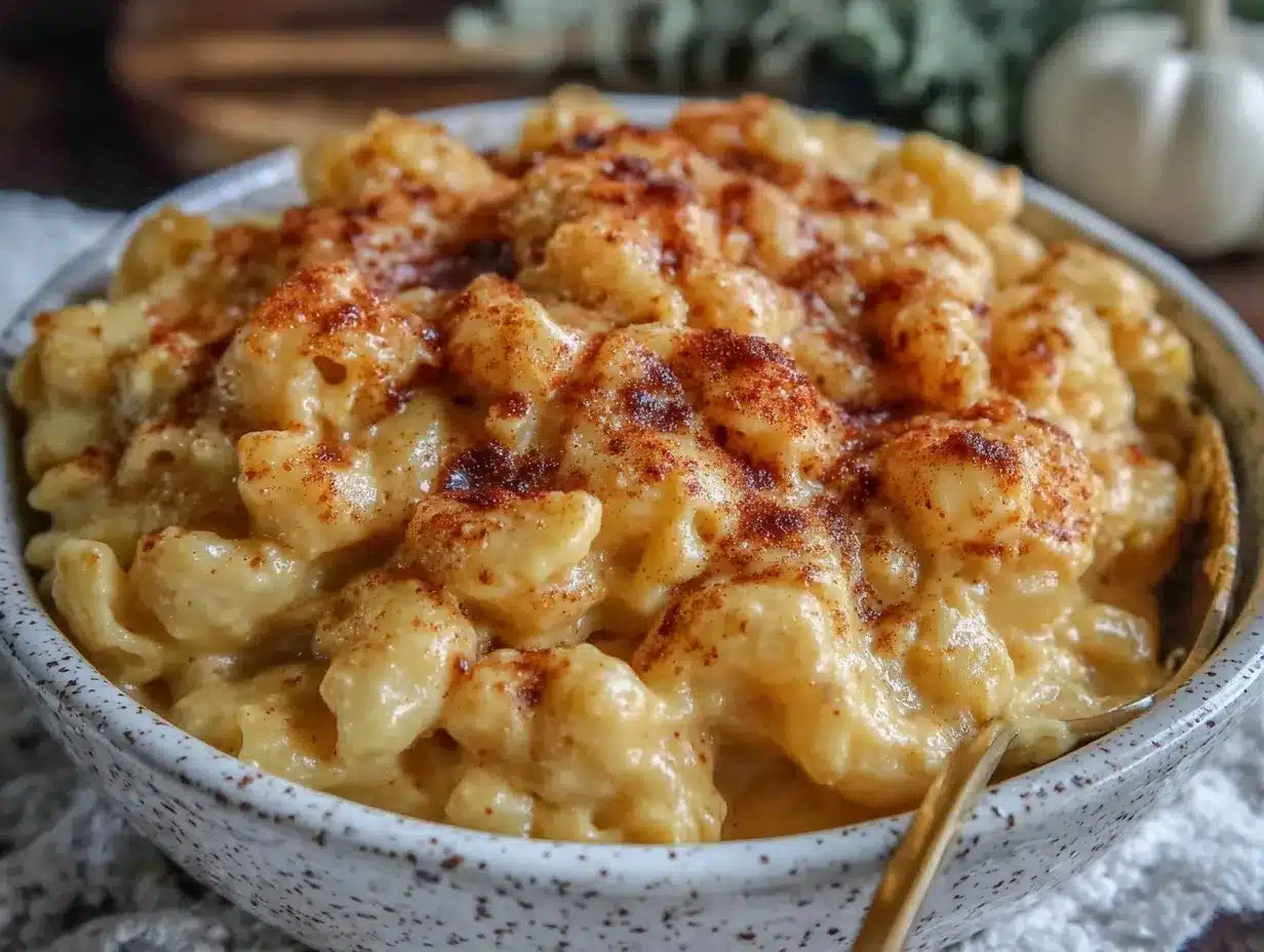 pumpkin mac and cheese preparation steps