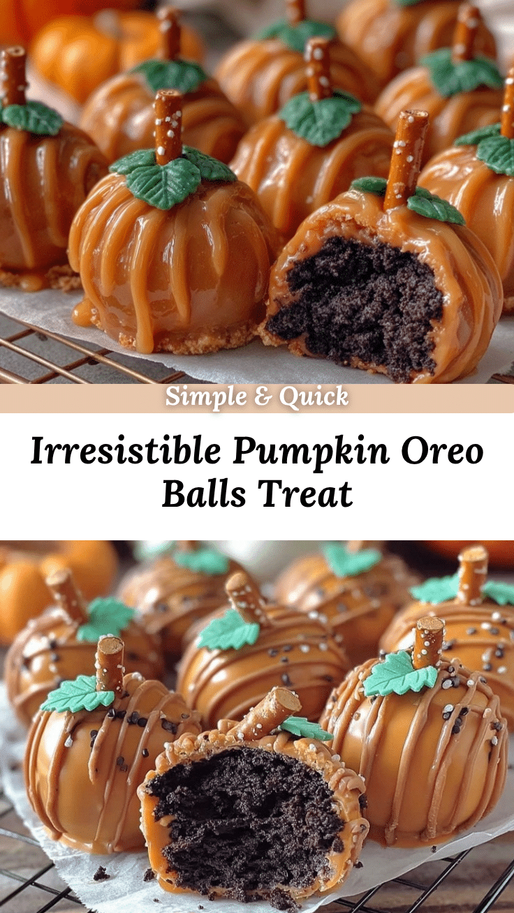 Pumpkin Oreo Balls recipe