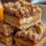 pumpkin pie crumble bars - featured image