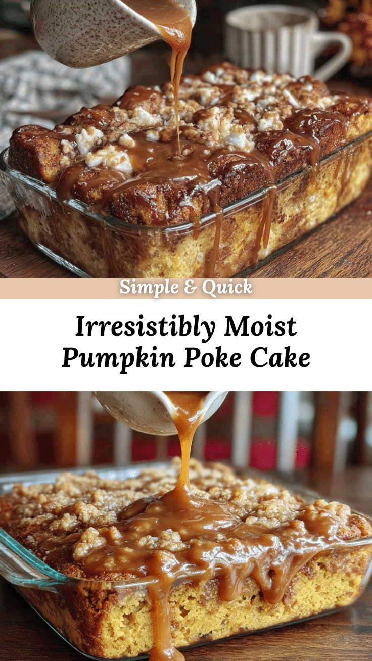 pumpkin poke cake recipe
