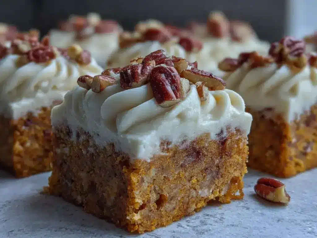 Pumpkin Spice Cake Bars - featured image