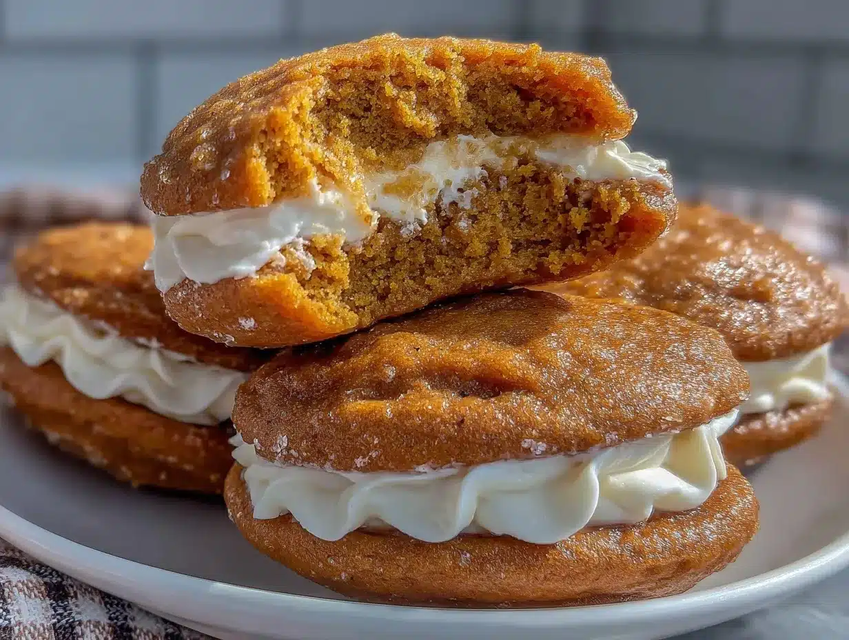 pumpkin spice whoopie pie preparation steps