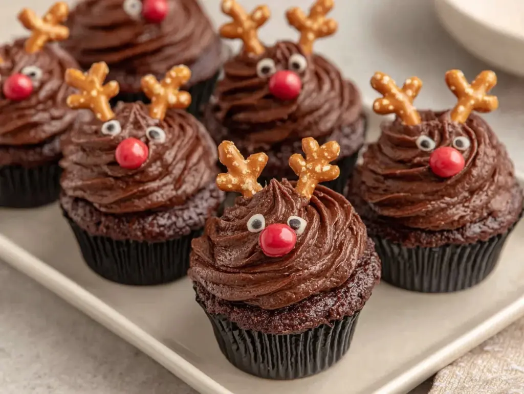 Reindeer Cupcakes - featured image