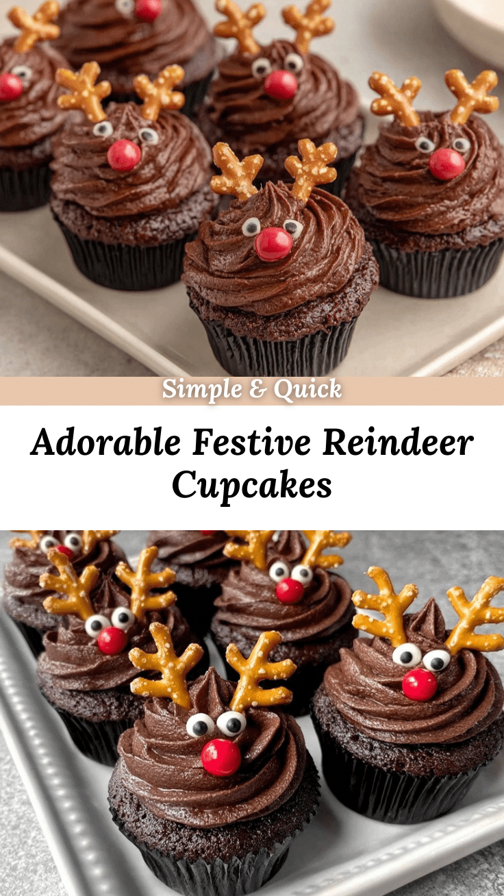 Reindeer Cupcakes recipe