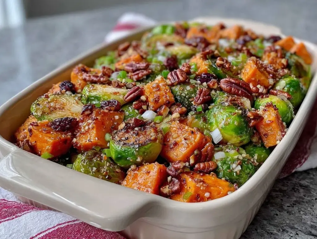 roasted veggie casserole - featured image