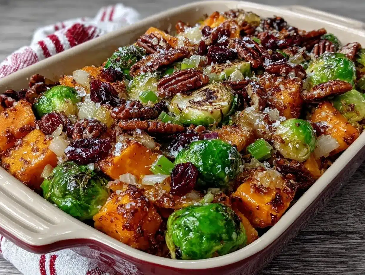 roasted veggie casserole preparation steps