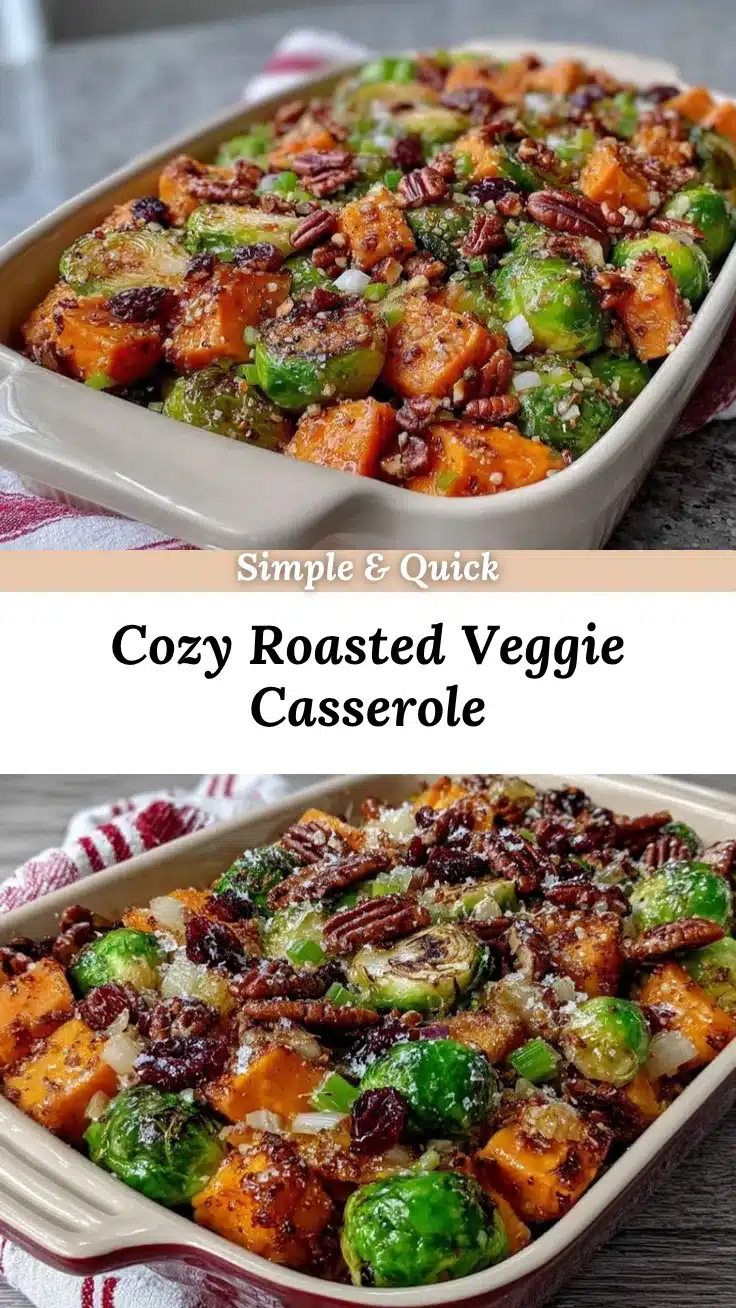 roasted veggie casserole recipe