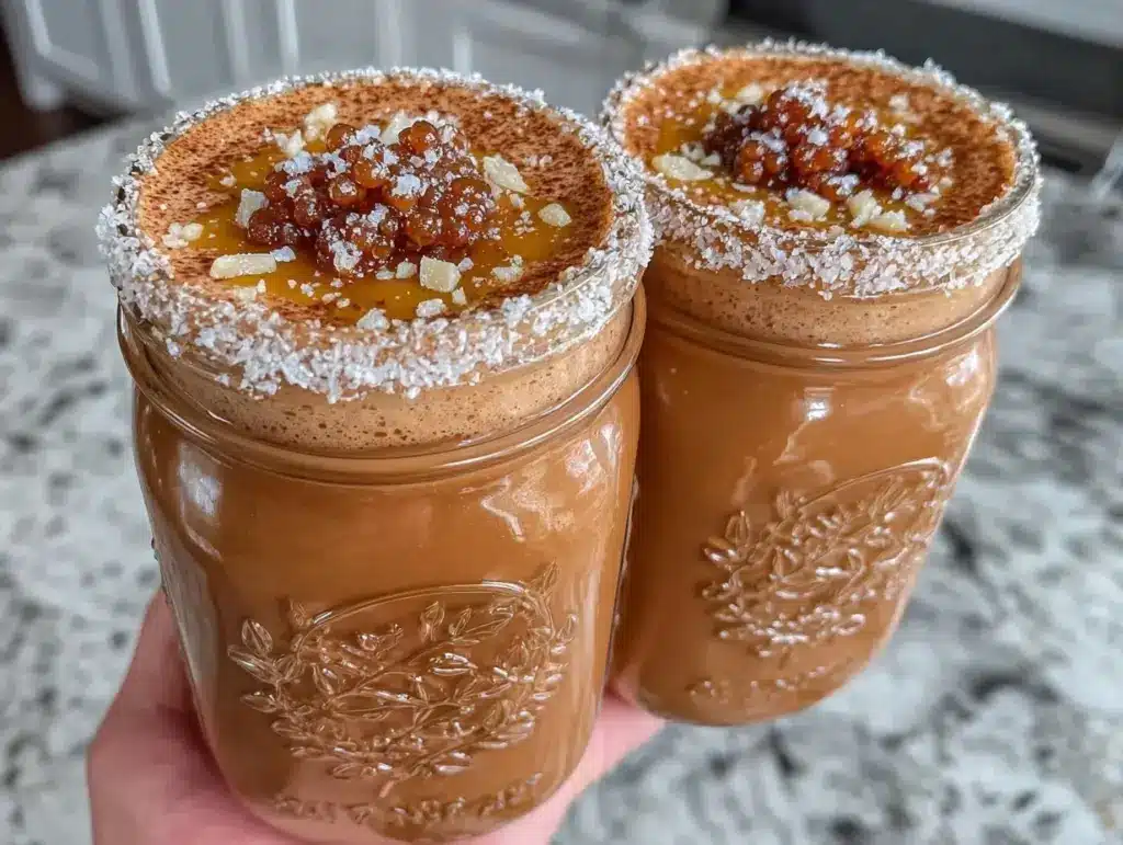 salted caramel hot cocoa mix - featured image