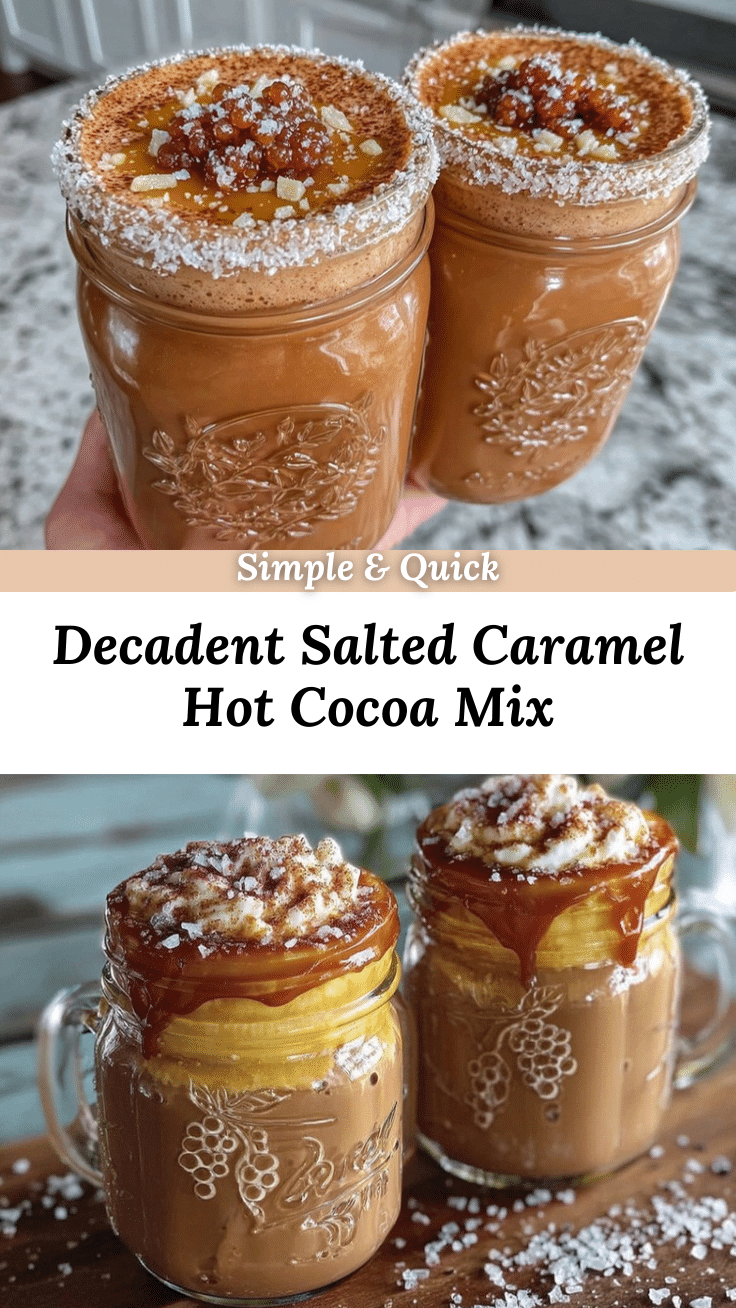 salted caramel hot cocoa mix recipe