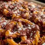 salted caramel pretzel Christmas crack - featured image