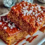 salted maple pumpkin blondies - featured image